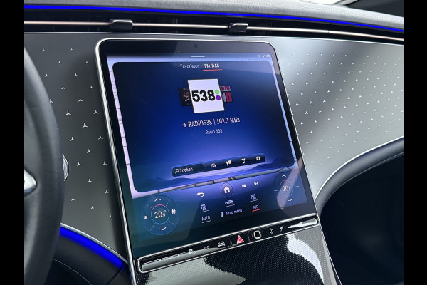 Mercedes-Benz EQE 350+ Launch Ed. Luxury Line 91kWh SOH 100% Leder+Verwarmd Panoramadak Adap.Cruise Burmester®3D-Surround-Audio Memory Navi Camera Lmv Pdc High Perf.-Led Elek.Achterklep DAB+ Privacy Glas 1e Eigenaar Dealeronderhouden Origineel Nederlandse Auto