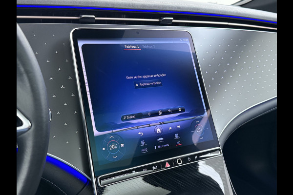 Mercedes-Benz EQE 350+ Launch Ed. Luxury Line 91kWh SOH 100% Leder+Verwarmd Panoramadak Adap.Cruise Burmester®3D-Surround-Audio Memory Navi Camera Lmv Pdc High Perf.-Led Elek.Achterklep DAB+ Privacy Glas 1e Eigenaar Dealeronderhouden Origineel Nederlandse Auto
