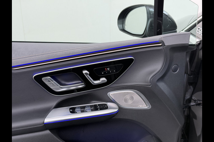 Mercedes-Benz EQE 350+ Launch Ed. Luxury Line 91kWh SOH 100% Leder+Verwarmd Panoramadak Adap.Cruise Burmester®3D-Surround-Audio Memory Navi Camera Lmv Pdc High Perf.-Led Elek.Achterklep DAB+ Privacy Glas 1e Eigenaar Dealeronderhouden Origineel Nederlandse Auto