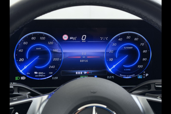Mercedes-Benz EQE 350+ Launch Ed. Luxury Line 91kWh SOH 100% Leder+Verwarmd Panoramadak Adap.Cruise Burmester®3D-Surround-Audio Memory Navi Camera Lmv Pdc High Perf.-Led Elek.Achterklep DAB+ Privacy Glas 1e Eigenaar Dealeronderhouden Origineel Nederlandse Auto