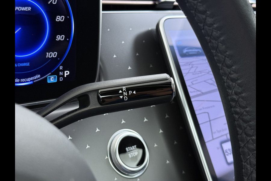 Mercedes-Benz EQE 350+ Launch Ed. Luxury Line 91kWh SOH 100% Leder+Verwarmd Panoramadak Adap.Cruise Burmester®3D-Surround-Audio Memory Navi Camera Lmv Pdc High Perf.-Led Elek.Achterklep DAB+ Privacy Glas 1e Eigenaar Dealeronderhouden Origineel Nederlandse Auto