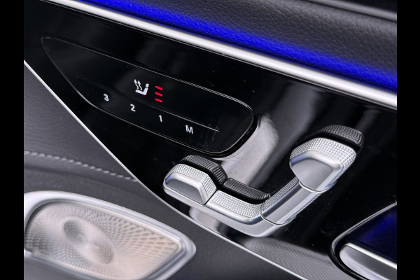 Mercedes-Benz EQE 350+ Launch Ed. Luxury Line 91kWh SOH 100% Leder+Verwarmd Panoramadak Adap.Cruise Burmester®3D-Surround-Audio Memory Navi Camera Lmv Pdc High Perf.-Led Elek.Achterklep DAB+ Privacy Glas 1e Eigenaar Dealeronderhouden Origineel Nederlandse Auto