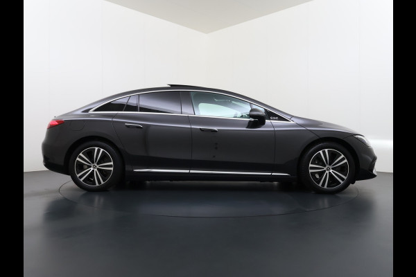 Mercedes-Benz EQE 350+ Launch Ed. Luxury Line 91kWh SOH 100% Leder+Verwarmd Panoramadak Adap.Cruise Burmester®3D-Surround-Audio Memory Navi Camera Lmv Pdc High Perf.-Led Elek.Achterklep DAB+ Privacy Glas 1e Eigenaar Dealeronderhouden Origineel Nederlandse Auto