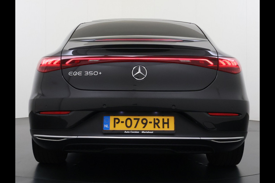 Mercedes-Benz EQE 350+ Launch Ed. Luxury Line 91kWh SOH 100% Leder+Verwarmd Panoramadak Adap.Cruise Burmester®3D-Surround-Audio Memory Navi Camera Lmv Pdc High Perf.-Led Elek.Achterklep DAB+ Privacy Glas 1e Eigenaar Dealeronderhouden Origineel Nederlandse Auto