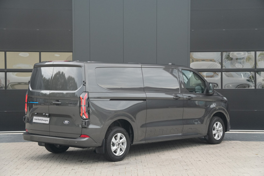 Ford E-Transit Custom 340 L2H1 Limited 71 kWh 218pk - Carplay - Camera - Stoel-stuurverwarming - Rijklaar