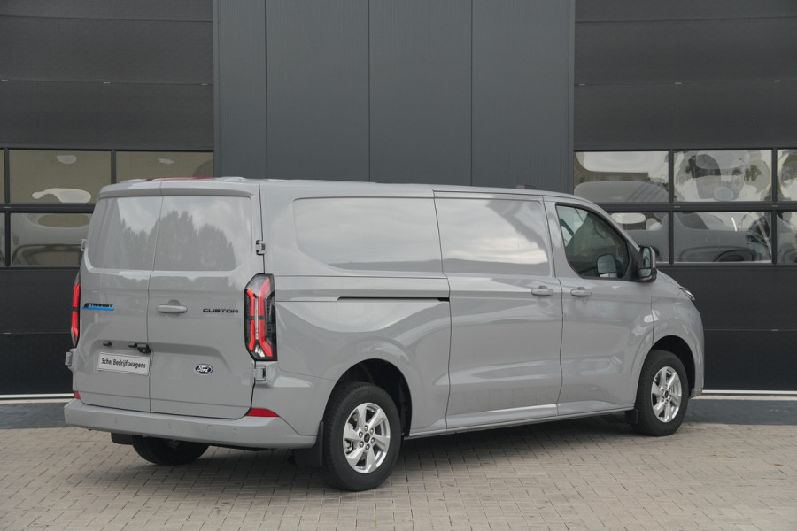 Ford E-Transit Custom 340 L2H1 Limited 71 kWh 218pk - Carplay - Camera - Stoel-stuurverwarming - Rijklaar