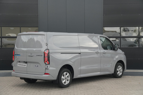 Ford E-Transit Custom 340 L2H1 Limited 71 kWh 218pk - Carplay - Camera - Stoel-stuurverwarming - Rijklaar