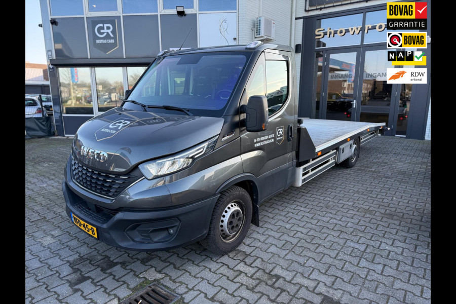 Iveco Daily 35S21 3.0 410 Oprijwagen AUTOMAAT CARPLAY-CLIMA-CRUISE-ELEKTRISCHE LIER-LED-LUCHTVERING-NAVIGATIE-TACHOGRAAF-TREKHAAK
