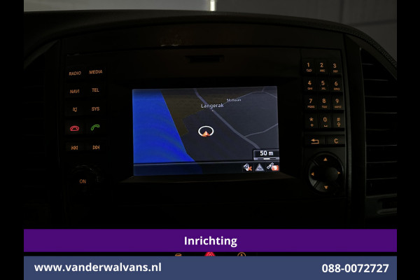 Mercedes-Benz Vito 114 CDI 136pk L3H1 Inrichting Euro6 Airco | Navigatie | Camera | Imperiaal | Trekhaak Sidebars, Bijrijdersbank