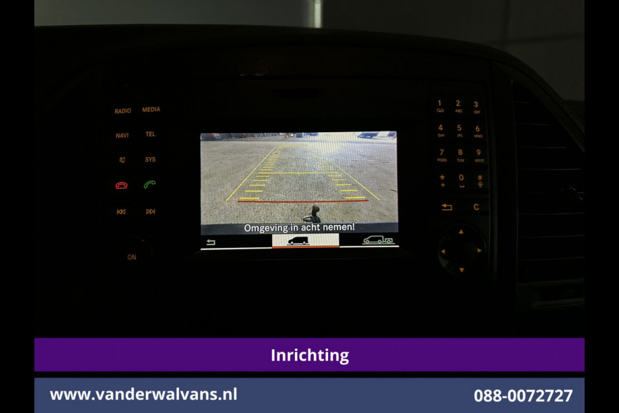 Mercedes-Benz Vito 114 CDI 136pk L3H1 Inrichting Euro6 Airco | Navigatie | Camera | Imperiaal | Trekhaak Sidebars, Bijrijdersbank