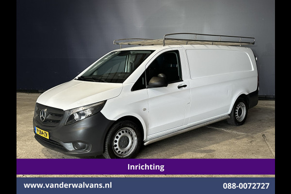 Mercedes-Benz Vito 114 CDI 136pk L3H1 Inrichting Euro6 Airco | Navigatie | Camera | Imperiaal | Trekhaak Sidebars, Bijrijdersbank