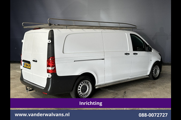 Mercedes-Benz Vito 114 CDI 136pk L3H1 Inrichting Euro6 Airco | Navigatie | Camera | Imperiaal | Trekhaak Sidebars, Bijrijdersbank