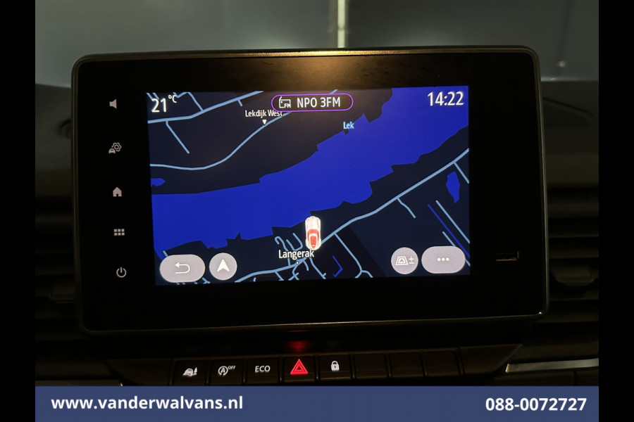 Renault Trafic 2.0 dCi 131pk L2H1 Euro6 Airco | Navigatie | Camera | LED | Cruisecontrol Parkeersensoren, Bijrijdersbank