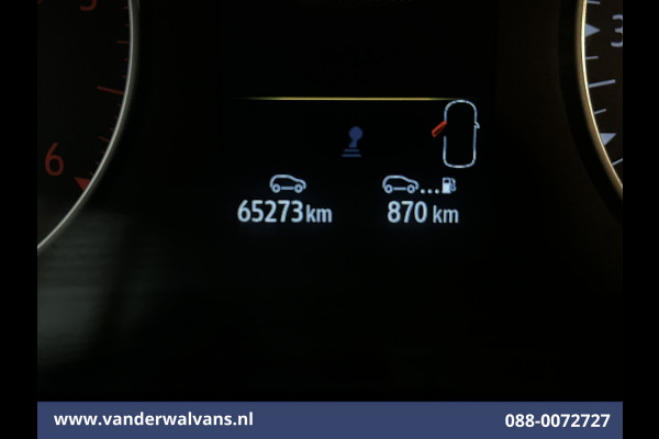 Renault Trafic 2.0 dCi 131pk L2H1 Euro6 Airco | Navigatie | Camera | LED | Cruisecontrol Parkeersensoren, Bijrijdersbank