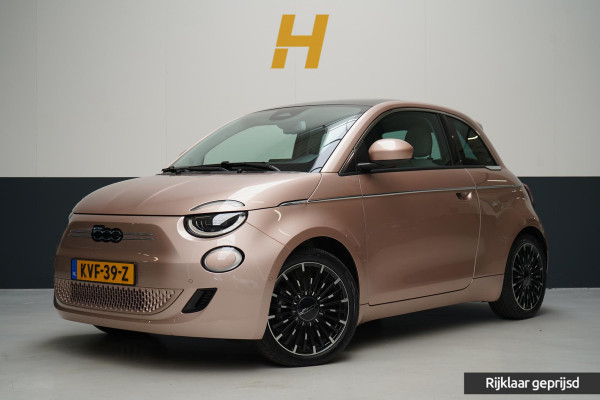 Fiat 500E La Prima 42 kWh | SoH 97,6% | Leder | Lm velgen | Navigatie | Carplay |