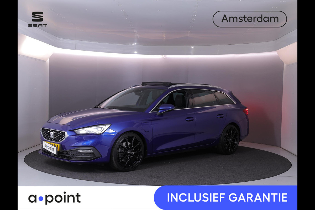 Seat Leon Sportstourer 1.4 TSI eHybrid PHEV FR 204pk | Panoramadak | Park Assist | Airco automatisch | Apple Carplay/Android Auto | cruise control, LED koplampen | Lichtmetalen velgen | Navigatiesysteem full map