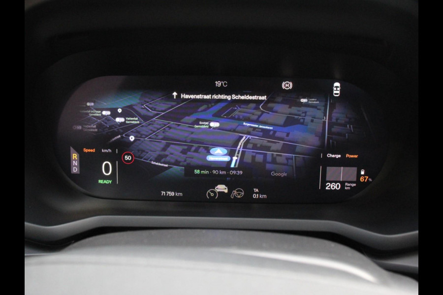 Polestar 2 Long Range Dual Motor 408pk Launch Edition 78kWh Navigatie Verwarmde stoelen Led Cruise Control Lichtmetalen velgen Climate control Camera