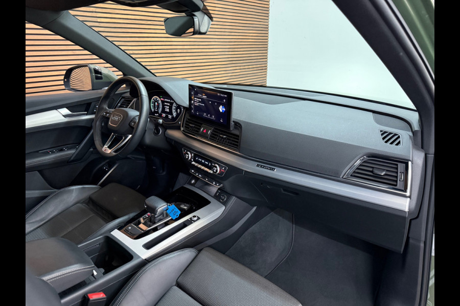 Audi Q5 Sportback 50 TFSI e S-line edition | Luchtvering | District Green | Ambient | Matrix-LED / OLED | Business-Pack | CarPlay