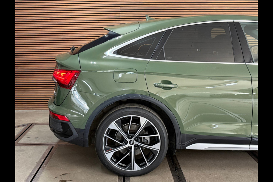 Audi Q5 Sportback 50 TFSI e S-line edition | Luchtvering | District Green | Ambient | Matrix-LED / OLED | Business-Pack | CarPlay
