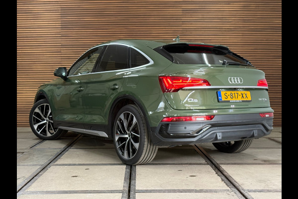 Audi Q5 Sportback 50 TFSI e S-line edition | Luchtvering | District Green | Ambient | Matrix-LED / OLED | Business-Pack | CarPlay