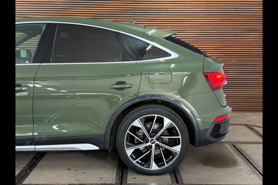 Audi Q5 Sportback 50 TFSI e S-line edition | Luchtvering | District Green | Ambient | Matrix-LED / OLED | Business-Pack | CarPlay