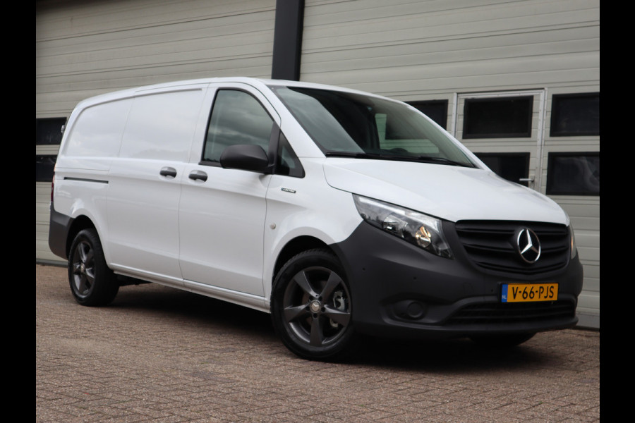 Mercedes-Benz eVito 112 66 kWh SoH 97,6 % AC + DC Snelladen L2 Lang - LM - Camera - 3 Zits - Betimmerd