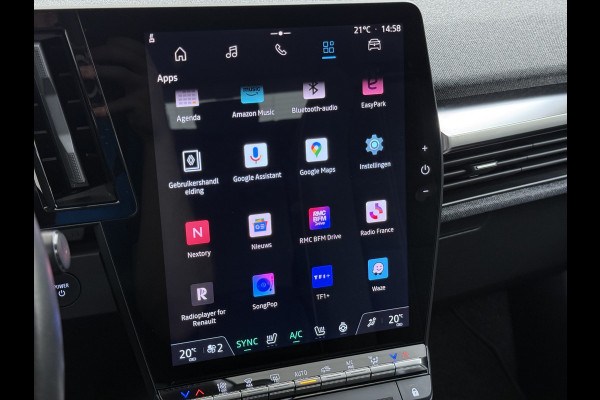 Renault Mégane E-Tech EV60 Warmtepomp Stoel+Stuurverwarming Adap.Cruise Google®-Maps Navi Camera Ecc Optimum Charge Business Ed. Evolution Keyless Apple Carplay/Android Auto Bluetooth LMV Led Pdc Isofix Lane Assist Regen-Lichtsensor Dealeronderhouden Origineel Nederlandse Auto