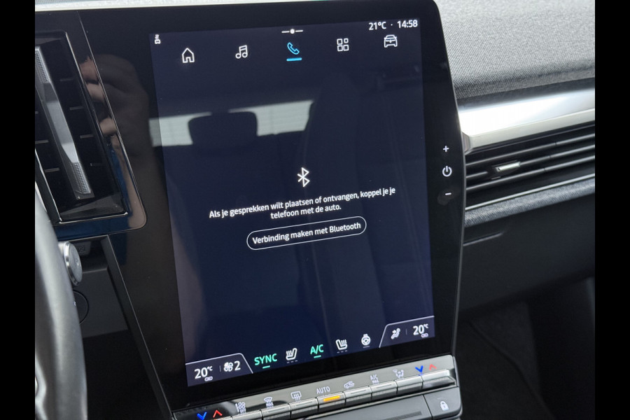 Renault Mégane E-Tech EV60 Warmtepomp Stoel+Stuurverwarming Adap.Cruise Google®-Maps Navi Camera Ecc Optimum Charge Business Ed. Evolution Keyless Apple Carplay/Android Auto Bluetooth LMV Led Pdc Isofix Lane Assist Regen-Lichtsensor Dealeronderhouden Origineel Nederlandse Auto