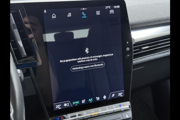 Renault Mégane E-Tech EV60 Warmtepomp Stoel+Stuurverwarming Adap.Cruise Google®-Maps Navi Camera Ecc Optimum Charge Business Ed. Evolution Keyless Apple Carplay/Android Auto Bluetooth LMV Led Pdc Isofix Lane Assist Regen-Lichtsensor Dealeronderhouden Origineel Nederlandse Auto