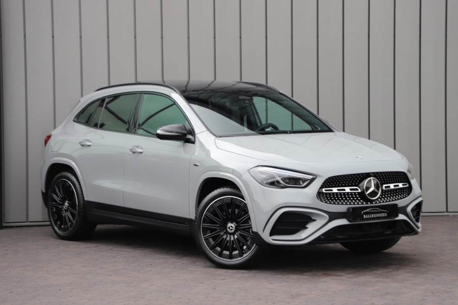Mercedes-Benz GLA 250e AMG | 218PK | Head-up | Keyless-go | Burmester | Pano | Stuurwielverw. | Sfeerverlichting | Memory | Alpine grey | 2024.