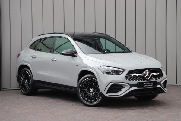 Mercedes-Benz GLA 250e AMG | 218PK | Head-up | Keyless-go | Burmester | Pano | Stuurwielverw. | Sfeerverlichting | Memory | Alpine grey | 2024.