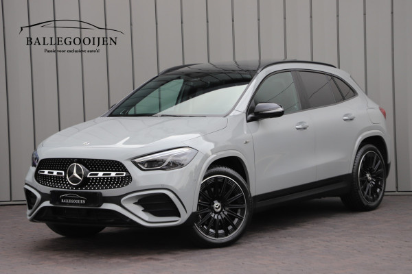 Mercedes-Benz GLA 250e AMG | 218PK | Head-up | Keyless-go | Burmester | Pano | Stuurwielverw. | Sfeerverlichting | Memory | Alpine grey | 2024.