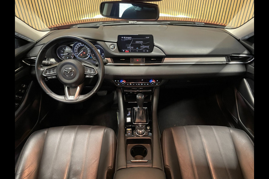 Mazda 6 2.0 SkyActiv-G 165 Signature|FULL OPTION|TREKAAK|ACC|HUD|LEDER|MEMORY|STUUR+STOELVERW+VENT|360 CAMERA|CARPLAY|NAP|NL-AUTO|