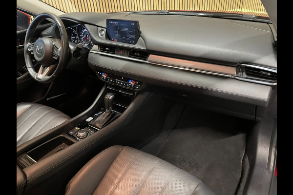 Mazda 6 2.0 SkyActiv-G 165 Signature|FULL OPTION|TREKAAK|ACC|HUD|LEDER|MEMORY|STUUR+STOELVERW+VENT|360 CAMERA|CARPLAY|NAP|NL-AUTO|