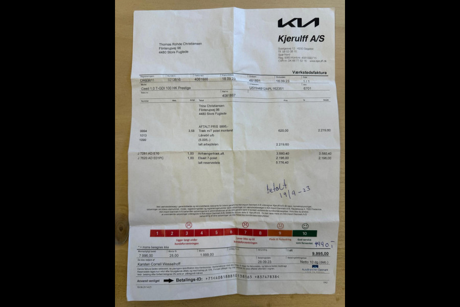 Kia Ceed Sportswagon 1.0 T-GDi DynamicLine|AFN.TREKHAAK|CARPLAY+ANDROID AUTO|STOEL+STUURVERW|CAMERA|CRUISE+CLIMATE|1 EIG.|INCL.BTW