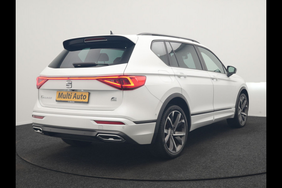 Seat Tarraco 1.4 TSI e-Hybrid FR Business Intense PHEV 245pk Dealer O.H. | Trekhaak Af Fabriek | Panodak | Adaptive Cruise | 360 Camera | Sportstoelen Memory & Verwarmd | Keyless | Blis | Stuur Verwarmd | Apple Carplay | Navigatie | DAB | 20" L.M | Plug In Hybrid