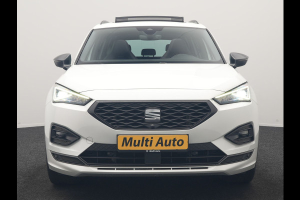 Seat Tarraco 1.4 TSI e-Hybrid FR Business Intense PHEV 245pk Dealer O.H. | Trekhaak Af Fabriek | Panodak | Adaptive Cruise | 360 Camera | Sportstoelen Memory & Verwarmd | Keyless | Blis | Stuur Verwarmd | Apple Carplay | Navigatie | DAB | 20" L.M | Plug In Hybrid