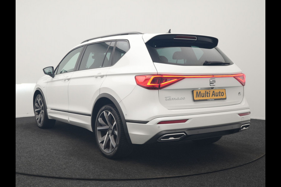 Seat Tarraco 1.4 TSI e-Hybrid FR Business Intense PHEV 245pk Dealer O.H. | Trekhaak Af Fabriek | Panodak | Adaptive Cruise | 360 Camera | Sportstoelen Memory & Verwarmd | Keyless | Blis | Stuur Verwarmd | Apple Carplay | Navigatie | DAB | 20" L.M | Plug In Hybrid