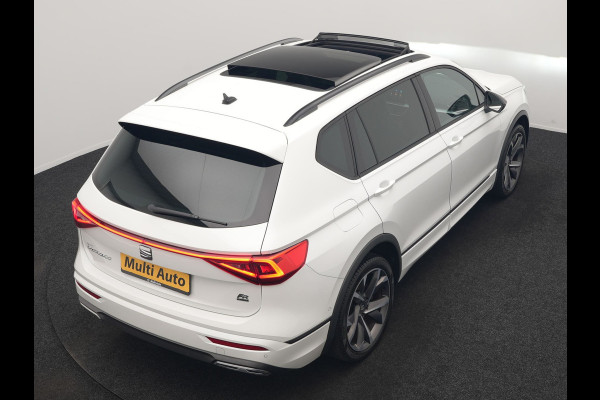 Seat Tarraco 1.4 TSI e-Hybrid FR Business Intense PHEV 245pk Dealer O.H. | Trekhaak Af Fabriek | Panodak | Adaptive Cruise | 360 Camera | Sportstoelen Memory & Verwarmd | Keyless | Blis | Stuur Verwarmd | Apple Carplay | Navigatie | DAB | 20" L.M | Plug In Hybrid