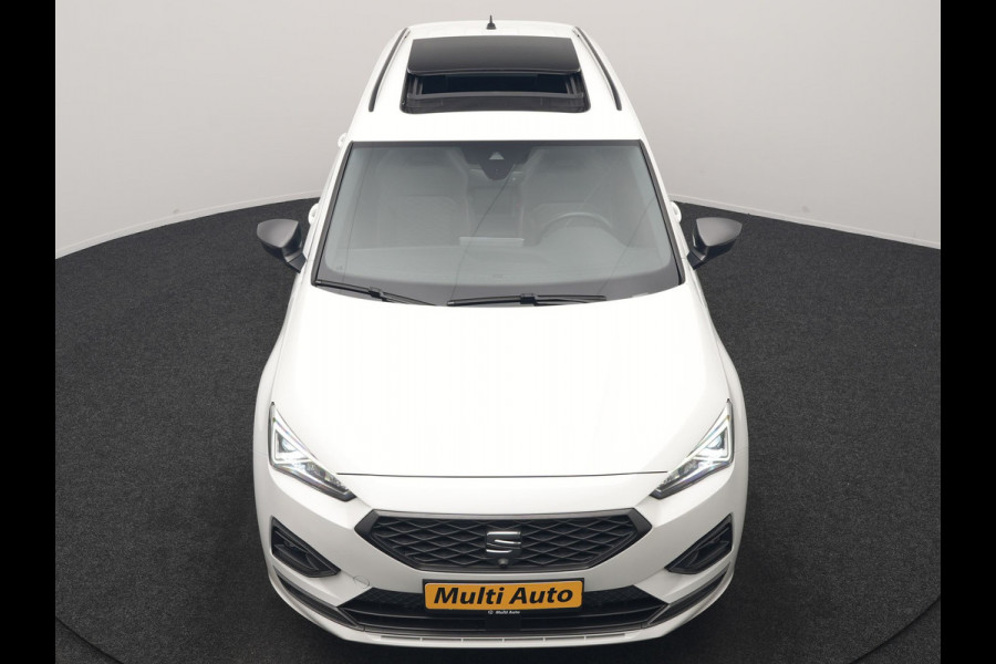 Seat Tarraco 1.4 TSI e-Hybrid FR Business Intense PHEV 245pk Dealer O.H. | Trekhaak Af Fabriek | Panodak | Adaptive Cruise | 360 Camera | Sportstoelen Memory & Verwarmd | Keyless | Blis | Stuur Verwarmd | Apple Carplay | Navigatie | DAB | 20" L.M | Plug In Hybrid