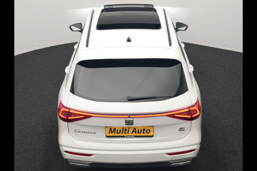 Seat Tarraco 1.4 TSI e-Hybrid FR Business Intense PHEV 245pk Dealer O.H. | Trekhaak Af Fabriek | Panodak | Adaptive Cruise | 360 Camera | Sportstoelen Memory & Verwarmd | Keyless | Blis | Stuur Verwarmd | Apple Carplay | Navigatie | DAB | 20" L.M | Plug In Hybrid