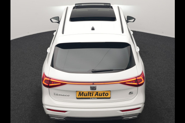Seat Tarraco 1.4 TSI e-Hybrid FR Business Intense PHEV 245pk Dealer O.H. | Trekhaak Af Fabriek | Panodak | Adaptive Cruise | 360 Camera | Sportstoelen Memory & Verwarmd | Keyless | Blis | Stuur Verwarmd | Apple Carplay | Navigatie | DAB | 20" L.M | Plug In Hybrid