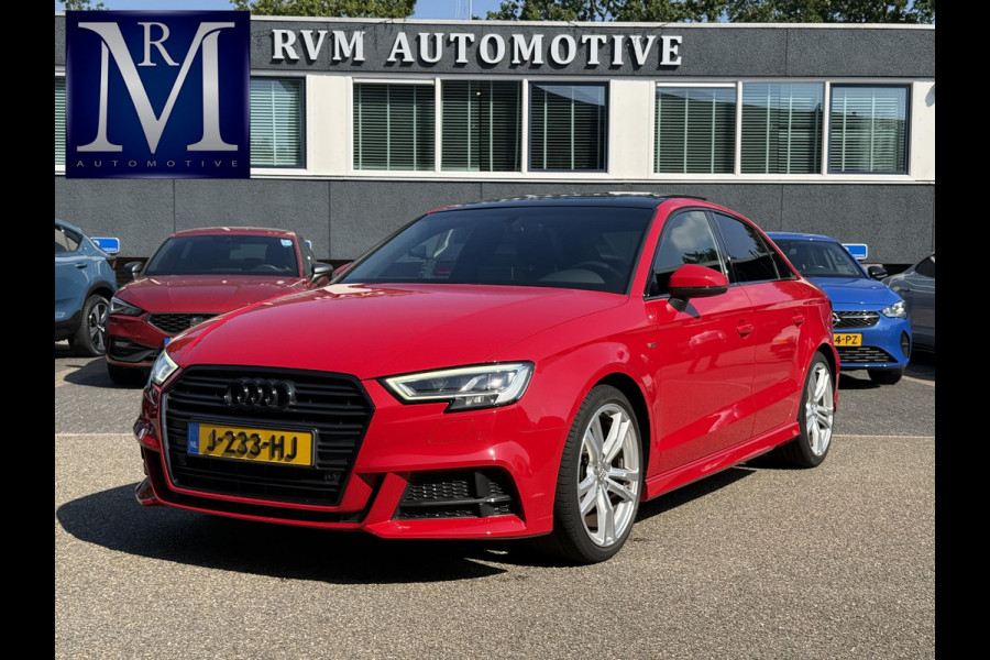 Audi A3 Limousine 35 TFSI CoD Advance Sport S-LINE BINNEN + BUITEN| PANO| STOELVERWARMING| LED| 2E EIGENAAR| ORIGINEEL NEDERLANDS NAP| DIGITAAL DASH| CARPLAY|