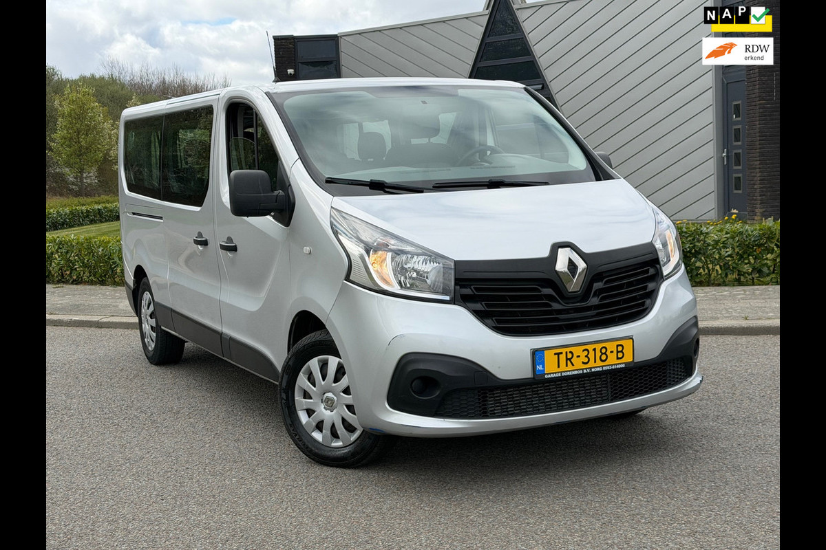 Renault Trafic Passenger 1.6 dCi L2H1| Airco | Cruise | Radio | 9 persoons | EX BTW | BPM Vrij
