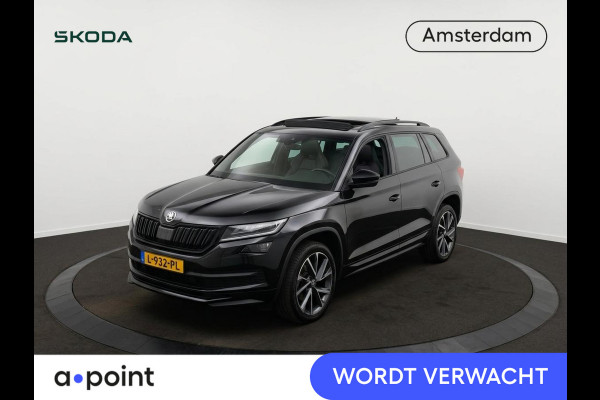 Škoda Kodiaq 1.5 TSI Sportline Business 150 pk Automaat | Navigatie | Panoramadak | Parkeersensoren | Achteruitrijcamera | Keyless | Elektr. bestuurdersstoel met geheugen | Stoelverwarming |