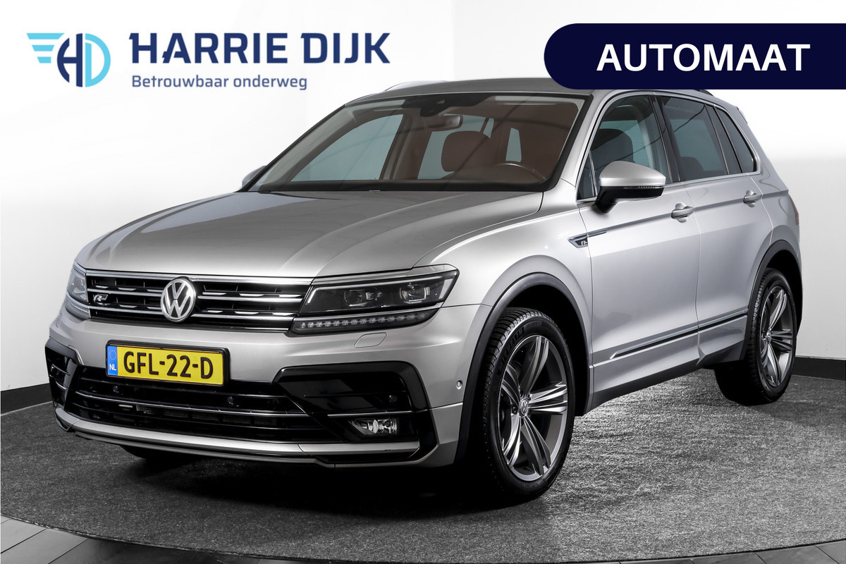 Volkswagen Tiguan 2.0 TSI 4Motion Highline Business R 180 PK | R-Line | Elek. Trekhaak | Adapt. Cruise | Stoel-+Bankverw. | PDC | Camera | NAV + App. Connect | ECC | Elek. Klep | LM 19" |