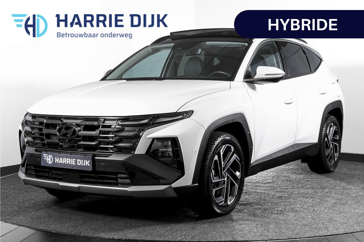Hyundai Tucson 1.6 T-GDI PHEV Premium Sky 4WD | S/K-Panodak | Elek. Stoelen | Adapt. Cruise | Stoelventilatie+Verw. | 360 Camera | NAV+App. Connect | Krell | Elek. Klep LM 19" | 1125