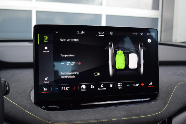Škoda ENYAQ Coupé iV 80 RS | SOH: 95,1% | Pano | Memory | Alcantara | Matrix | Stuurverwarming