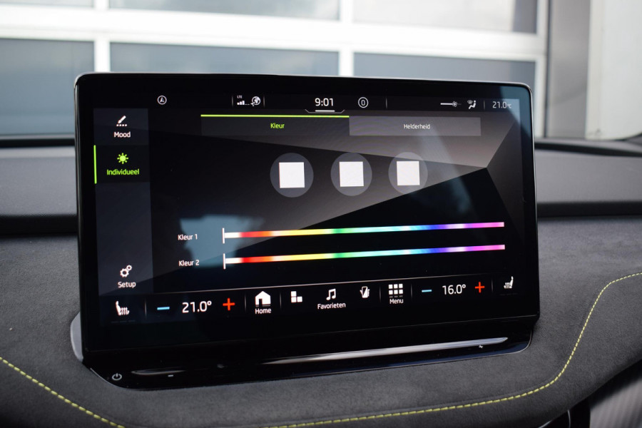 Škoda ENYAQ Coupé iV 80 RS | SOH: 95,1% | Pano | Memory | Alcantara | Matrix | Stuurverwarming