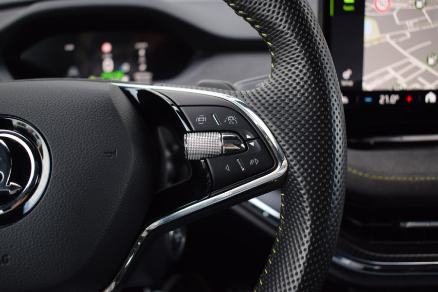 Škoda ENYAQ Coupé iV 80 RS | SOH: 95,1% | Pano | Memory | Alcantara | Matrix | Stuurverwarming